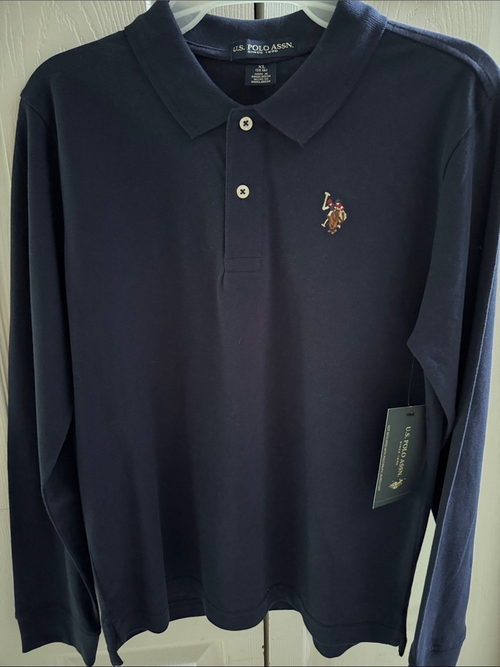 U.S. Polo Association Long Sleeve Polo